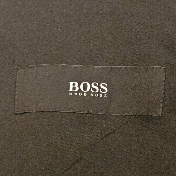 Hugo Boss Blazer Sport Coat Mens 46R  Gray 2 Button Wool Reda Super 110 Modern - Picture 10 of 10